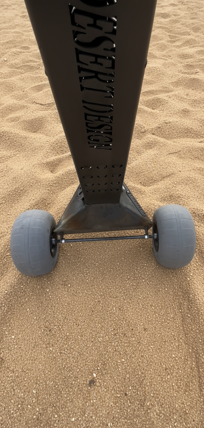 Smudge Pot With Wheels