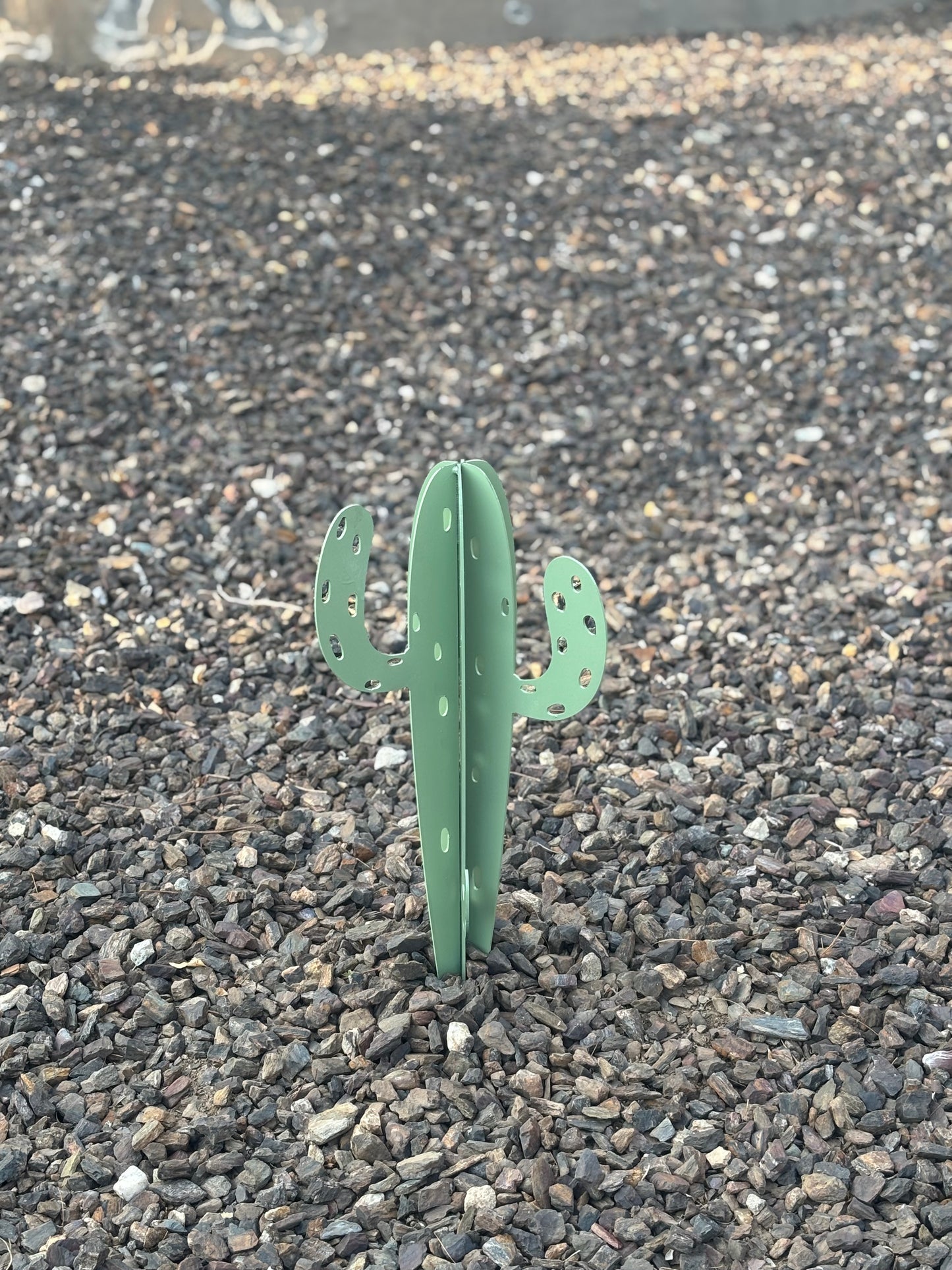 Mini Steel Saguaro Cactus