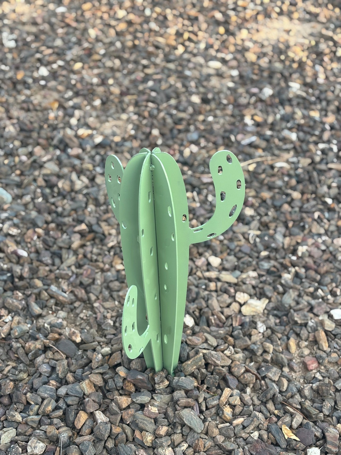 Mini Steel Saguaro Cactus